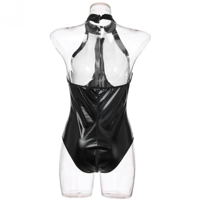 Mesh Lingerie Sex Babydoll Erotic di cuoio sexy erotico Teddy Corset Zipper Sexy Lingerie