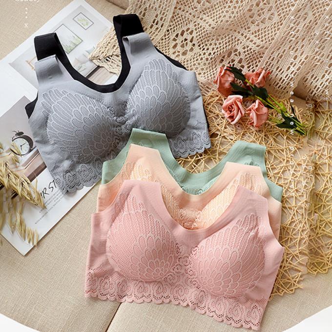 Biancheria respirabile e smontabile comoda della biancheria intima del cotone F2013, di schiuma del cuscinetto di sport del reggiseno