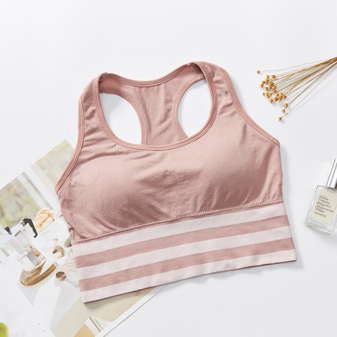 Biancheria respirabile e smontabile comoda della biancheria intima del cotone, di schiuma del cuscinetto di sport del reggiseno