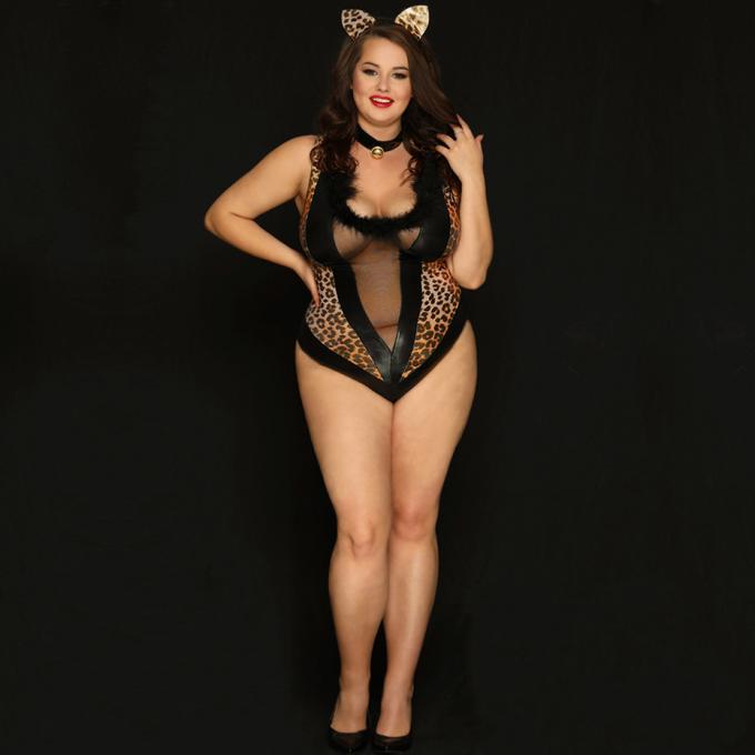 Biancheria intima erotica calda di cosplay del sesso di Catsuit del lattice di dimensione delle donne del ′ s della biancheria sexy più della tuta