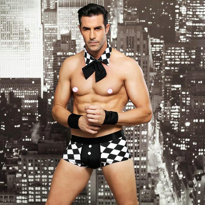 La domestica sexy europea Costume Erotic Lingeries del ′ s degli uomini di stile con la biancheria intima affascinante accessoria