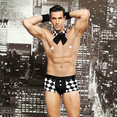 Domestica floreale Costume Lingerie S-M European Style della biancheria sexy degli uomini principali