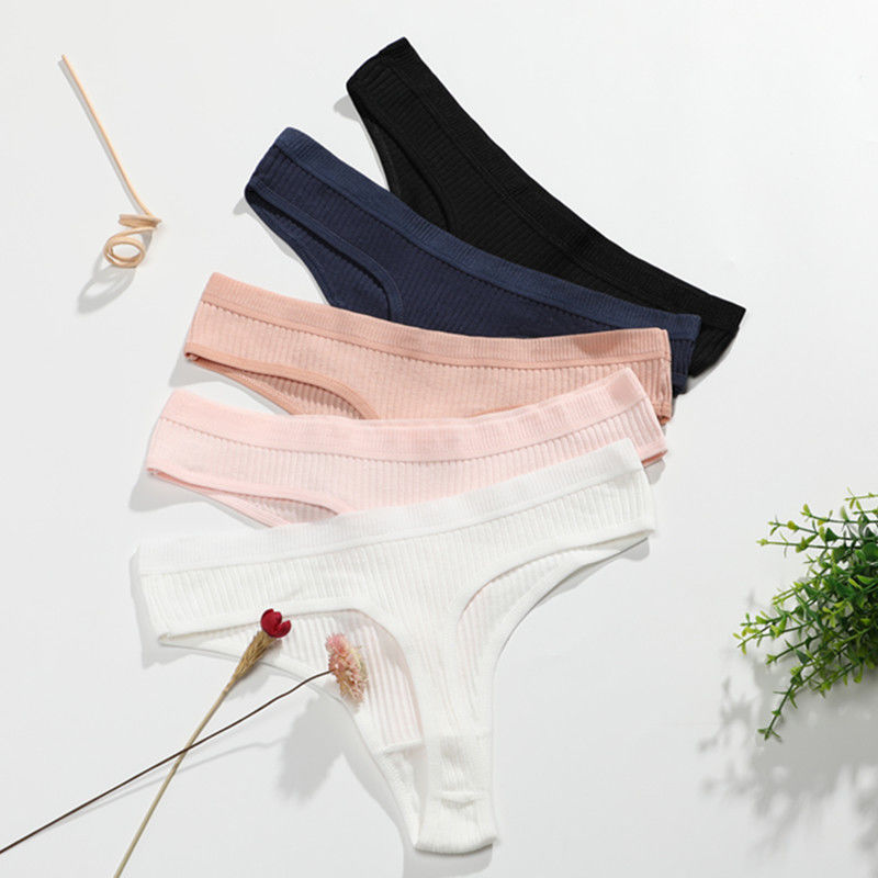 Insiemi del reggiseno e delle mutandine del cotone delle mutandine 40kg 55KG della biancheria intima delle signore di giro vita 56cm