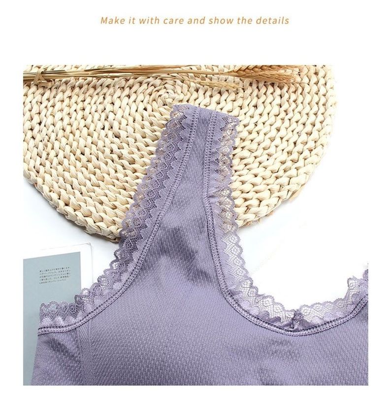 mutandine senza cuciture del pizzo del cotone dei grandi reggiseni di nylon delle signore di 85D 75B 80A floreali