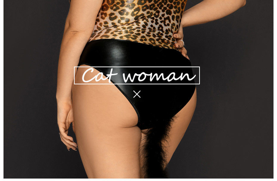 Il reggiseno sexy del pizzo di cosplay erotico caldo ha tricottato le donne sexy merletta il cosplay della biancheria XXL