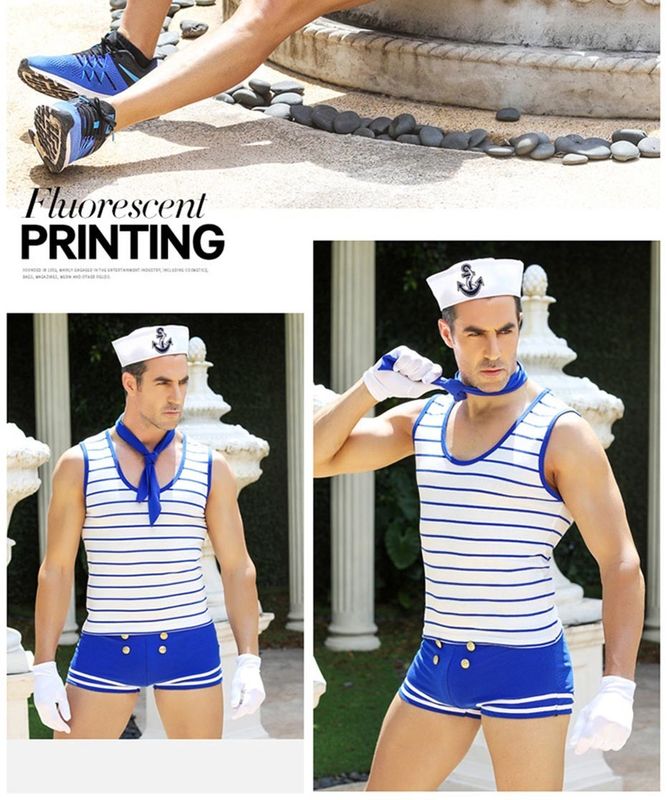 Marinaio sexy Moon Costume Bodysuit di Cosplay Sleeveless Sexy del marinaio di colore misto