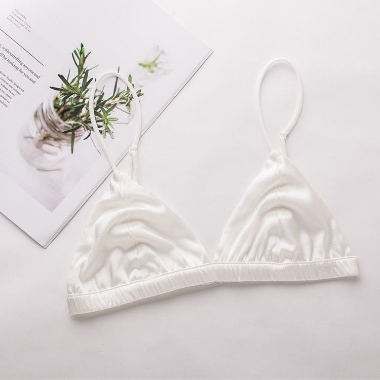 I reggiseni sexy convertibili delle donne annuncia l'elastam di nylon senza fili di seta del reggiseno 32A 32B 32C