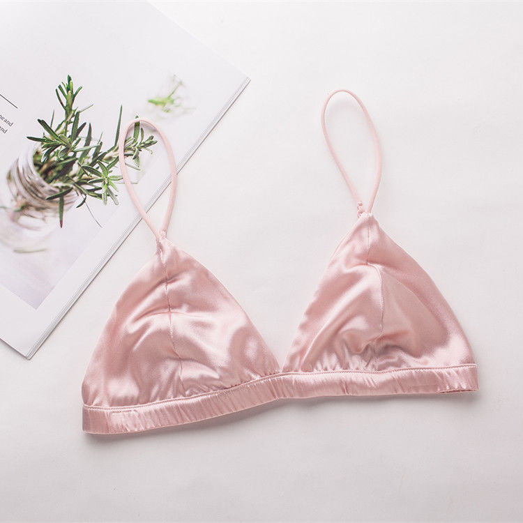 I reggiseni sexy convertibili delle donne annuncia l'elastam di nylon senza fili di seta del reggiseno 32A 32B 32C