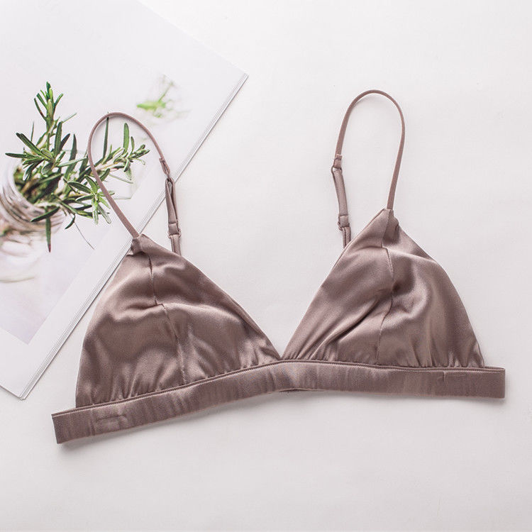I reggiseni sexy convertibili delle donne annuncia l'elastam di nylon senza fili di seta del reggiseno 32A 32B 32C