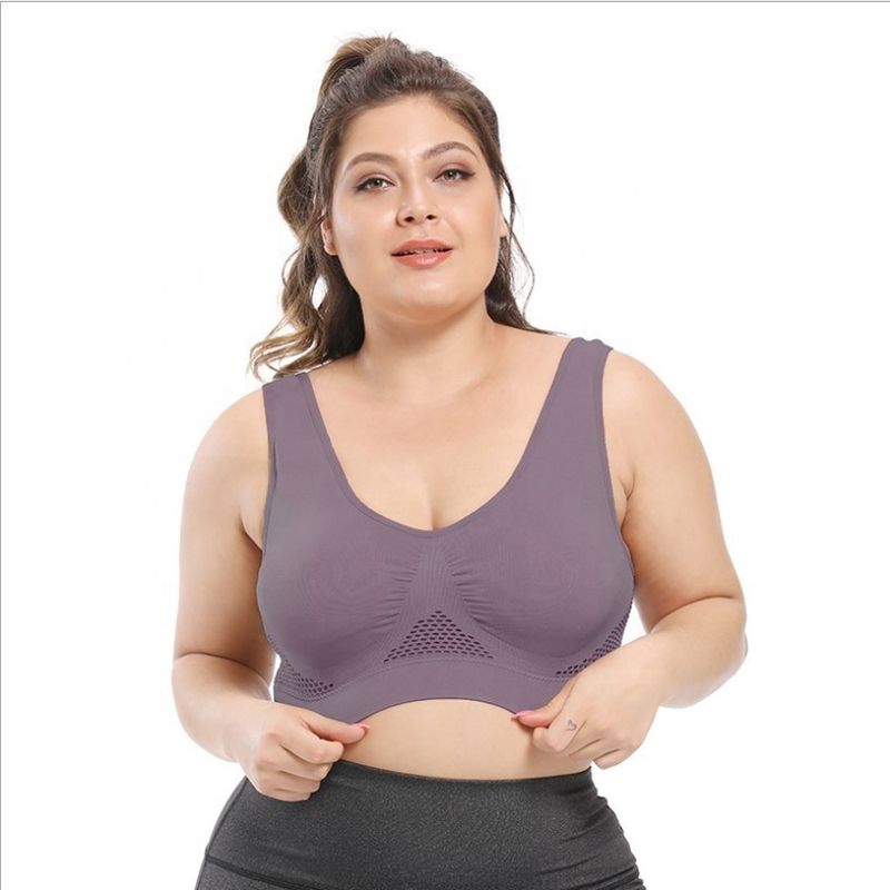L'yoga mette in mostra la grande biancheria intima del pizzo del cotone dei reggiseni 44C 44D 3XL 4XL delle signore
