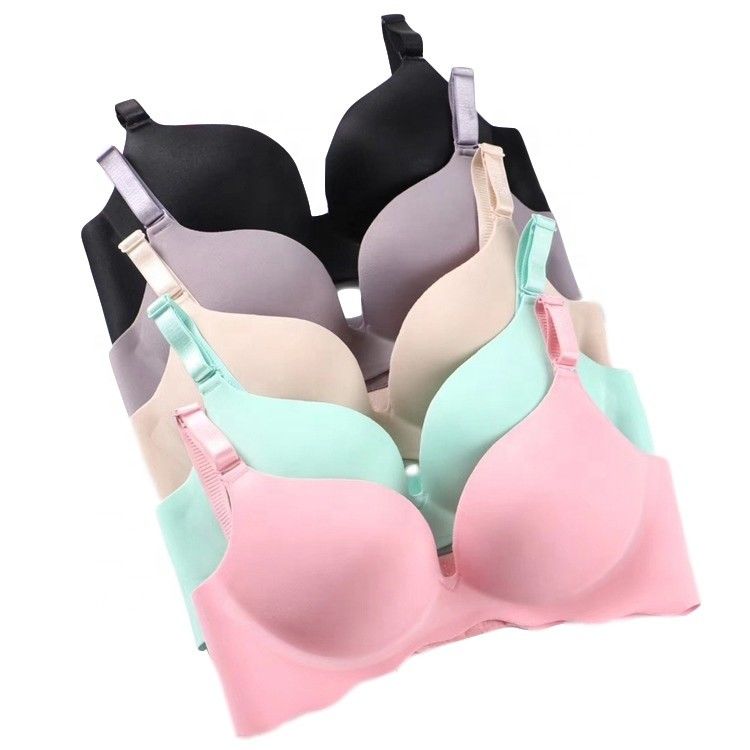 Il reggiseno senza fili senza cuciture di 38B 38C dei reggiseni sexy antibatterici delle donne spinge verso l'alto