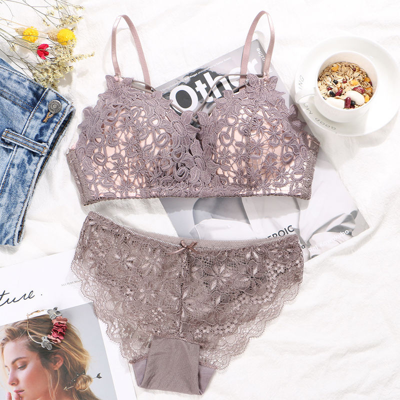 Il reggiseno sexy antistatico Penty ha fissato le tecniche tinte normali solide della biancheria intima di seta