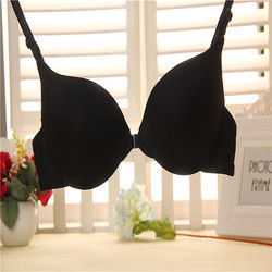 La pianura sexy di nylon dei reggiseni delle donne del cotone 32a 38A ha tinto Front Closure Bra Full Cup