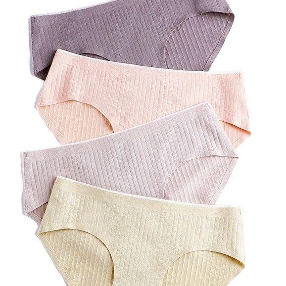 La pianura ha tinto il taglio senza cuciture del laser tricottato Boyshorts del cotone riassume la vita media