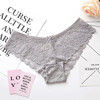 I riassunti respirabili della biancheria intima della canapa di XL delle mutandine di un pezzo di nylon del reggiseno merlettano vuoto