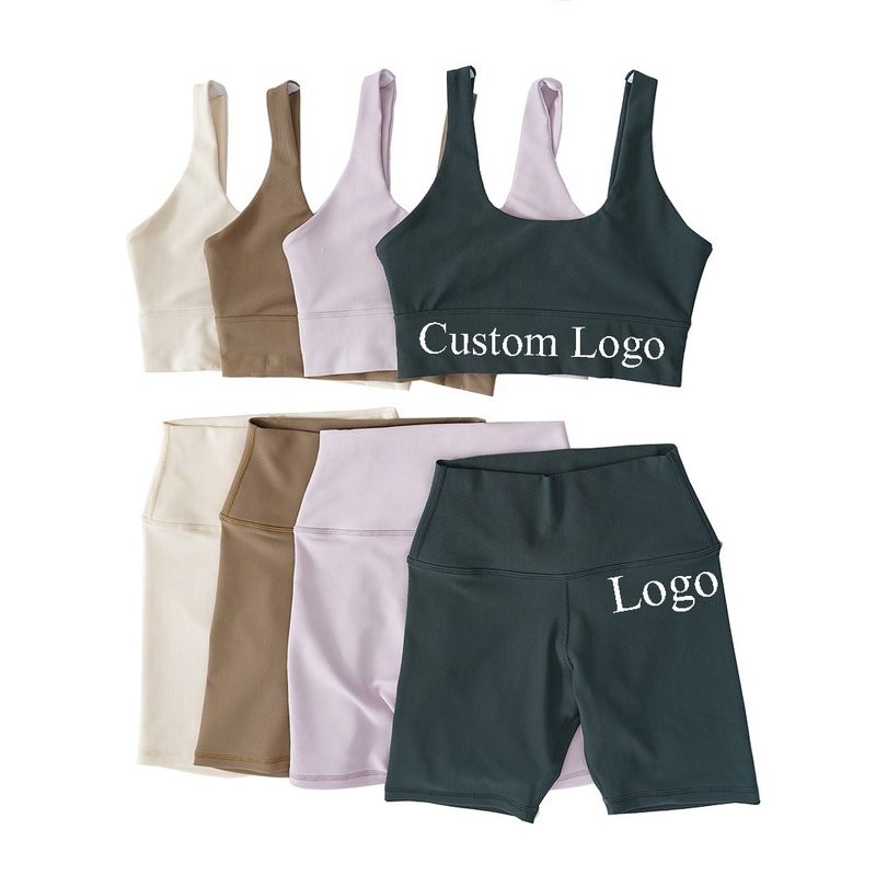 Ghette senza cuciture costolate di yoga dell'elastam di XL XXL del Activewear di Lifying di estremità ed insieme superiore