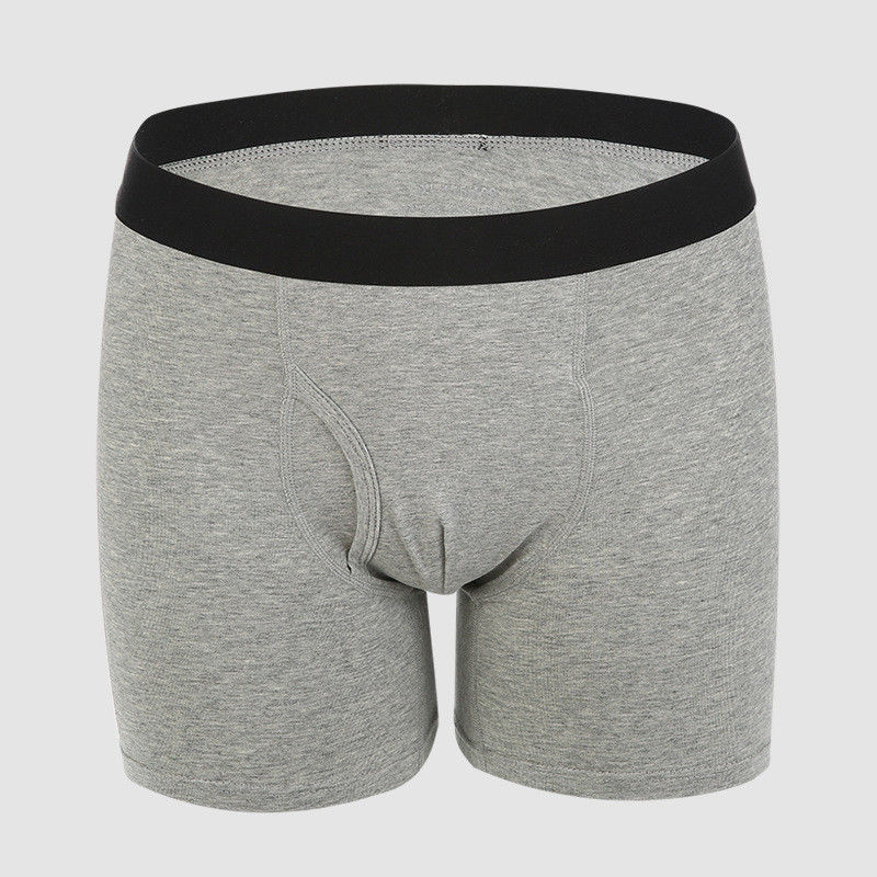 I riassunti di bambù del pugile dell'elastam del cotone della fibra mette la biancheria intima in cortocircuito del rayon XS-2XL degli uomini