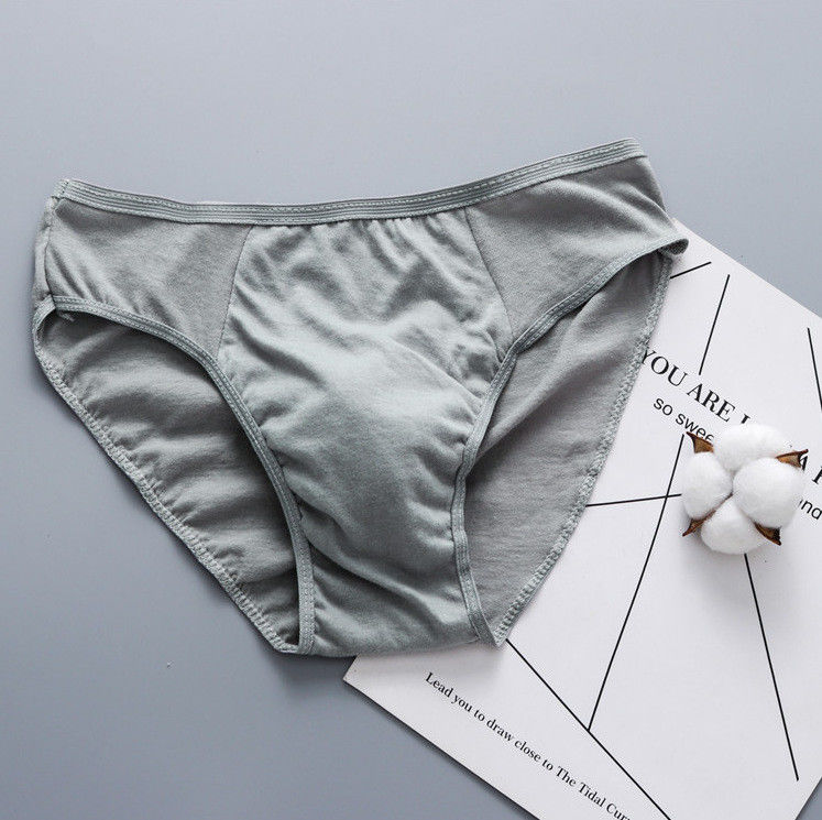 Riassunti pettinati dell'elastam del cotone del triangolo del bikini della biancheria intima degli uomini del cotone della cintura
