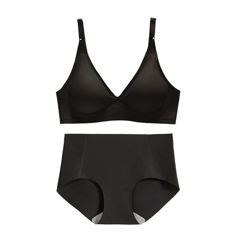 Di tazza costolata tessuta di Bralette del collo a V senza cuciture di Racerback la 3/4 spinge verso l'alto il reggiseno