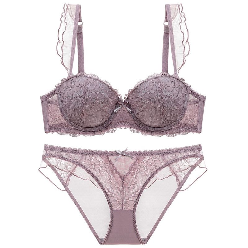le signore trasparenti ultra sottili bianche Underwired del reggiseno XXXL di 80B 85C 90B 90C non hanno riempito i reggiseni